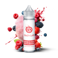 Barbe à Papa Fruits Rouges – Crazy Labs 50 ml