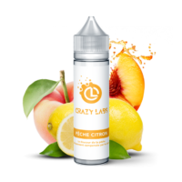 Pêche Citron – Crazy Labs 50 ml