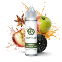 Pomme Réglisse Anis – Crazy Labs 50 ml