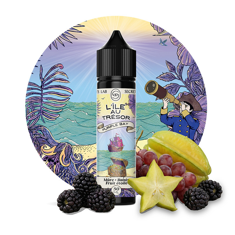 Purple Bay – L'Île au Trésor 50 ml – Secret's Lab